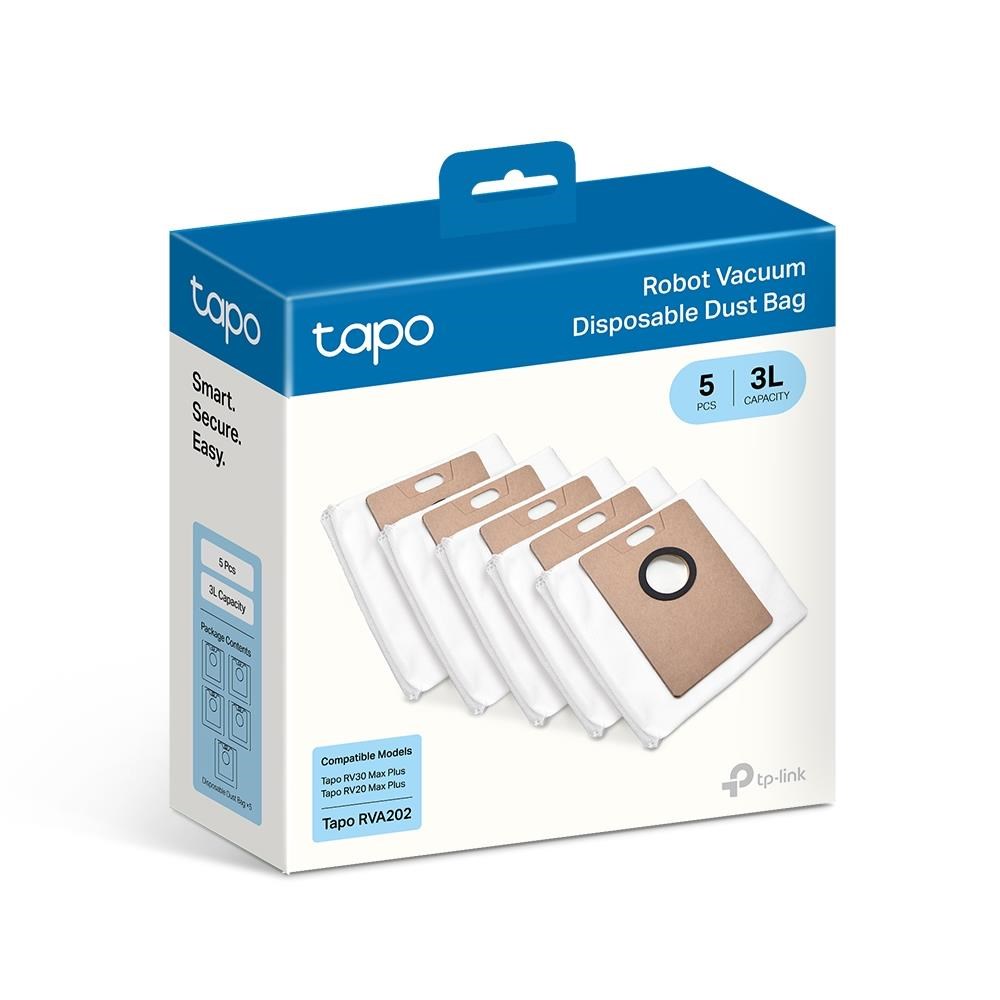 Kit Accessoires De Rechange Pour Aspirateur Tapo (RV20/30 Max) - 1 Brosse Principale, 4 Chiffons, 4 Filtres HEPA, 3 Sacs, 4 Brosses Latérales, 1 Brosse Nettoyage