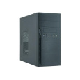 BAZAR - CHIEFTEC skříň Elox Series / Minitower, HO-12B-OP, Black, bez zdroje - Poškozený obal (Komplet)