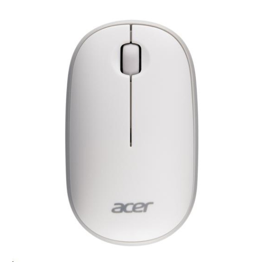 ACER Myš Acer Wireless Bubble Mouse White - RF2.4G, 1600 dpi, 102x60x32 mm, 60g bez AA baterie, retail pack