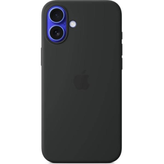 APPLE iPhone 16 Plus Silicone Case with MagSafe - Black APPLE iPhone 16 Plus Silicone Case with MagSafe - Black