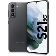 BAZAR - Samsung Galaxy S21 (G991), 128 GB, 5G, DS, EU, šedá - Po opravě (Náhradní krabice)