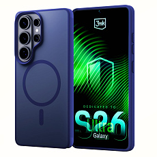 3mk ochranný kryt Smoke MagCase Blue pro Samsung Galaxy S26 Ultra 3mk ochranný kryt Smoke MagCase Blue pro Samsung Galaxy S26 Ultra