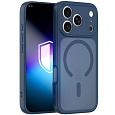 3mk ochranný kryt Misty MagCase Blue pro Apple iPhone 17 Pro