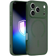 3mk ochranný kryt Misty MagCase Green pro Apple iPhone 17 Pro Max