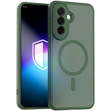 3mk ochranný kryt Misty MagCase Green pro Samsung Galaxy A57