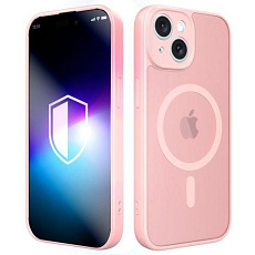 3mk ochranný kryt Misty MagCase Pink pro Apple iPhone 15
