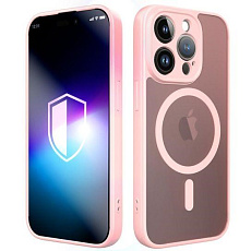 3mk ochranný kryt Misty MagCase Pink pro Apple iPhone 15 Pro