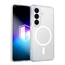 3mk ochranný kryt Misty MagCase White pro Samsung Galaxy S26
