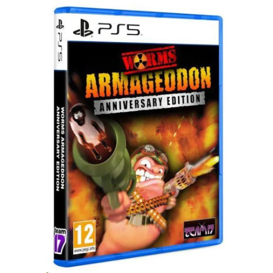 PS5 hra Worms Armageddon Anniversary Edition