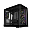 BAZAR - Cooler Master case Elite 600, ATX, Průhledná bočnice, 4x 120mm Fan, Černá - Poškozený obal (Komplet)