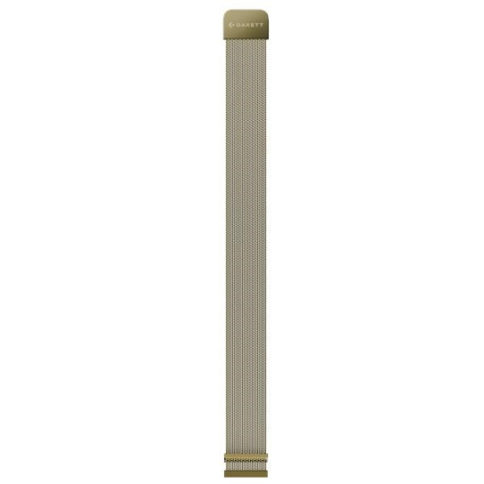 Garett univerzální řemínek 20 mm, zlatý kovový, typ Mesh