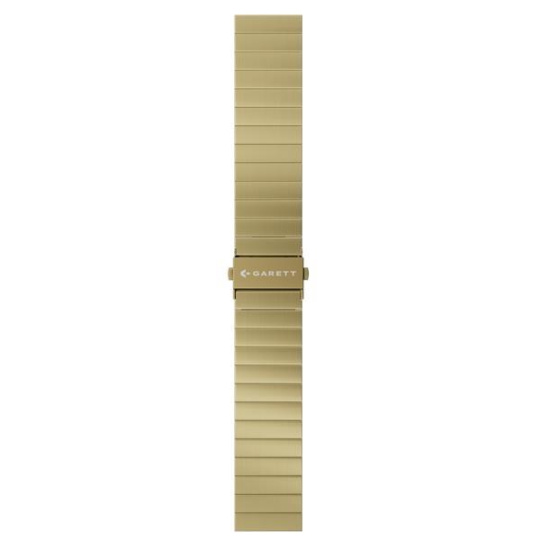 Garett univerzální řemínek 20 mm, zlatý kovový, typ Solid