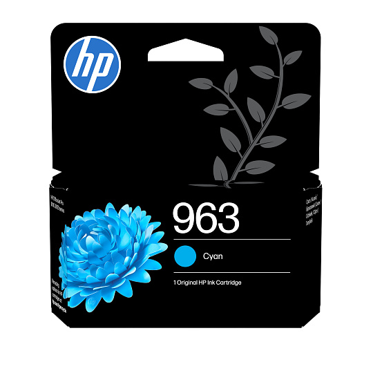 HP 963 Cyan Original Ink Cartridge (700 pages) HP 963 Cyan Original Ink Cartridge (700 pages)