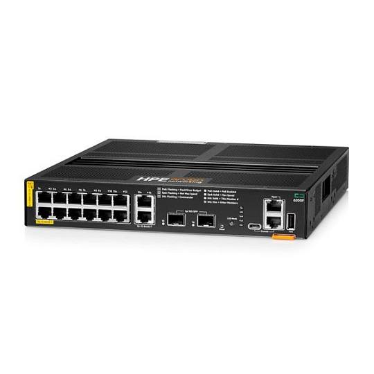HPE Aruba Networking CX 6200F 12G Class4 PoE 2G/2SFP+ 139W Switch R8Q72A RENEW