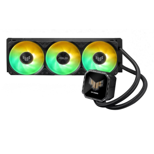 ASUS vodní chladič CPU AIO TUF GAMING LC III 360 ARGB LCD, 3x120mm, LGA1851, AM5 ASUS vodní chladič CPU AIO TUF GAMING LC III 360 ARGB LCD, 3x120mm, LGA1851, AM5