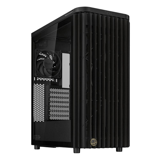 BAZAR ASUS case PROART PA401 WOOD TG, Mid Tower, ATX, 1xUSB-C Gen2x2, 2xUSB 3.0, 2x 160mm Fan, černá - Komplet