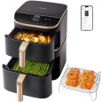 BAZAR - Cosori Turbo Tower Pro chytrá horkovzdušná fritéza 10,8l černá - Poškozený obal (Komplet)