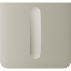 Ajax  SideButton (Dimmer) vertical - Boční kryt stmívatelného tlačítka, vertikální instalace, slonovinová kost