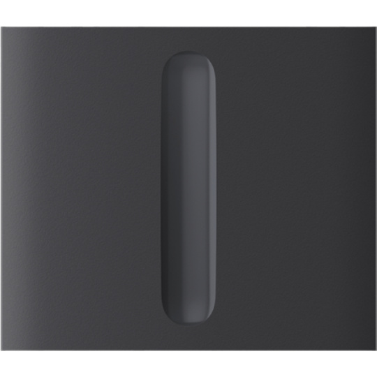 Ajax  CenterButton (Dimmer) vertical - Středový kryt stmívatelného tlačítka, vertikální instalace, grafitová
