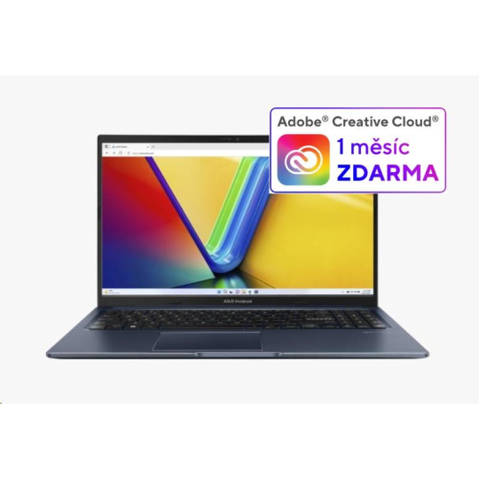ASUS NTB Vivobook 15 (M1502YA-BQ818W), R7 5825U, 15.6" FHD, 8GB, 512GB SSD, Radeon, W11 Home, Quiet Blue ASUS NTB Vivobook 15 (M1502YA-BQ818W), R7 5825U, 15.6" FHD, 8GB, 512GB SSD, Radeon, W11 Home, Quiet Blue