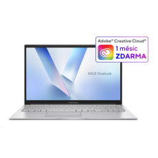 ASUS NTB Vivobook 15 (X1504VA-BQ3871W), Core 5 120U, 15.6" FHD, 8GB, 512GB SSD, Intel, W11 Home, Cool Silver