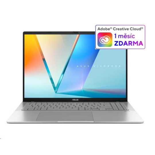 ASUS NTB Vivobook S 16 (M3607KA-OLED009W), AI 7 350, 16" 1920x1200, 32GB, 1TB SSD, Radeon, W11 Home, Cool Silver ASUS NTB Vivobook S 16 (M3607KA-OLED009W), AI 7 350, 16" 1920x1200, 32GB, 1TB SSD, Radeon, W11 Home, Cool Silver