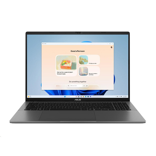 ASUS NTB Vivobook S16 (S3607AA-OLED047WZ), Ultra 5 325, 16" 1920 x 1200, 32GB, 512GB SSD, Intel Graphics, W11 Pro, Gray