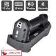 Virtuos CCD 2D průmyslová bezdrátová čtečka HW-857, USB, tmavě šedá