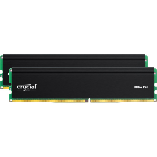 CRUCIAL DIMM DDR4 64GB (Kit of 2) 3200MHz CL22, Pro CRUCIAL DIMM DDR4 64GB (Kit of 2) 3200MHz CL22, Pro