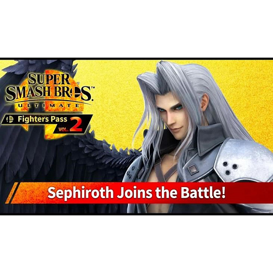 Super Smash Bros. Ultimate: Challenger Pack 8: Sephiroth (Switch) DIGITAL Super Smash Bros. Ultimate: Challenger Pack 8: Sephiroth (Switch) DIGITAL