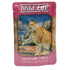 Kap.Wild Life Cat kachna+losos 80g