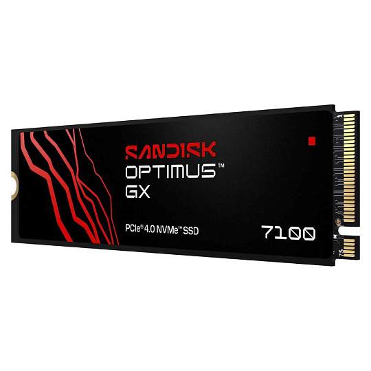 SANDISK SSD OPTIMUS GX 7100 NVMe 1TB PCIe, Gen4, (R:7250, W:6900MB/s) SANDISK SSD OPTIMUS GX 7100 NVMe 1TB PCIe, Gen4, (R:7250, W:6900MB/s)
