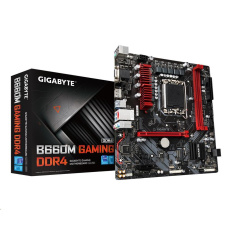 BAZAR - GIGABYTE MB Sc LGA1700 B660M GAMING DDR4, Intel B660, 2xDDR4, 1xDP, 1xHDMI, 1xVGA, mATX - Po opravě (Bez příšluš