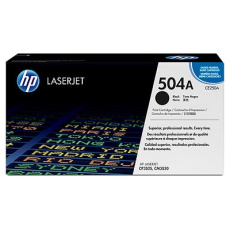 HP 504A Black LJ Toner Cart, CE250A (5,000 pages)