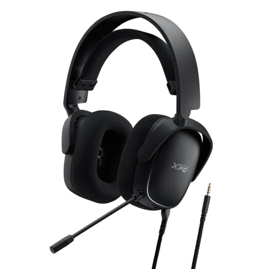 BAZAR - ADATA XPG herní sluchátka PRECOG S, drátové 3.5mm jack, černá - Poškozený obal (Komplet)