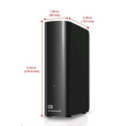 BAZAR VADNÉ - WD Elements Desktop 4TB Ext. 3.5" USB3.0, Black