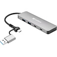 Sandberg USB-C/A to 2xUSB-A+2xUSB-C Hub