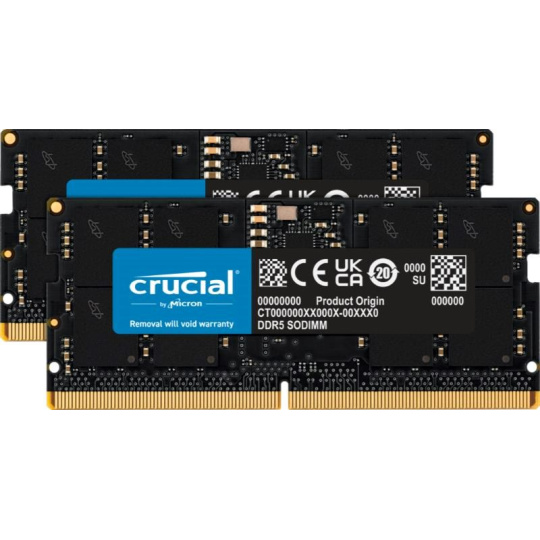 CRUCIAL SODIMM DDR5 32GB (Kit of 2) 4800MHz CL40