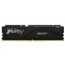 KINGSTON DIMM DDR5 16GB (Kit of 2) 5200MT/s CL40 FURY Beast Černá