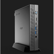 ACER PC Chromebox CXI5:Celeron M7305,4GB,32GB eMMC M.2,Intel UHD,ChromeOS,Black