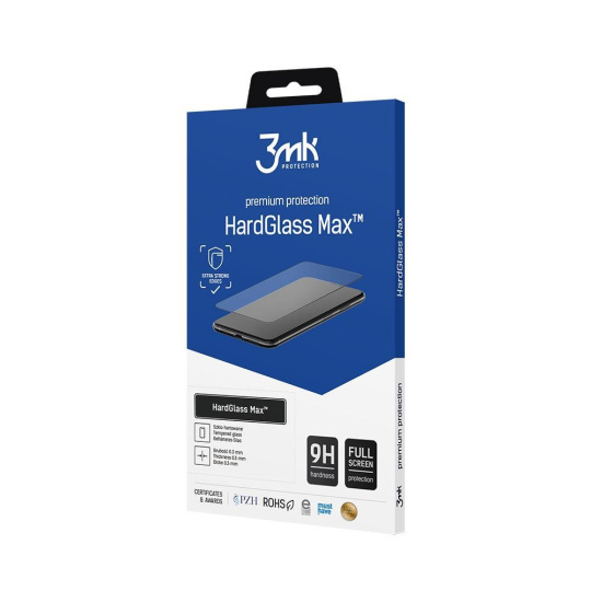 3mk tvrzené sklo HardGlass MAX pro Samsung Galaxy S23 FE (SM-S711) černá