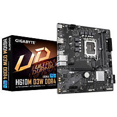 GIGABYTE MB Sc LGA1700 H610M D3W, Intel H610, 2xDDR4, 1xDP, 1xHDMI, mATX GIGABYTE MB Sc LGA1700 H610M D3W, Intel H610, 2xDDR4, 1xDP, 1xHDMI, mATX