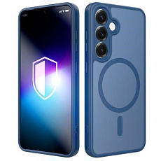 3mk ochranný kryt Misty MagCase Blue pro Samsung Galaxy S25