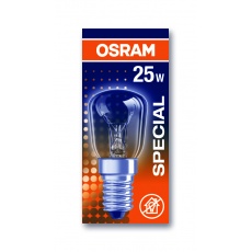 OSRAM vláknová žárovka do ledničky 230V 25W E14 noDIM E Sklo čiré 160lm 2700K 1000h (krabička 1ks) OSRAM vláknová žárovka do ledničky 230V 25W E14 noDIM E Sklo čiré 160lm 2700K 1000h (krabička 1ks)