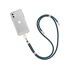 WG - Crossbody lace strap/transparent/green