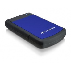 TRANSCEND externí HDD USB 3.0 StoreJet 25H3B, 1TB, Blue (nárazuvzdorný)