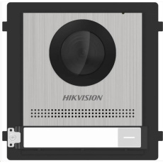HIKVISION DS-KD8003-IME1(B)/S(EUROPE BV), Modul IP interkomu 1-tlačítkový s kamerou; nerez