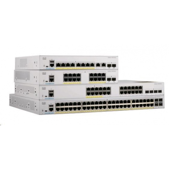 Cisco Catalyst C1000-8FP-E-2G-L, 8x10/100/1000, 2xSFP/RJ-45, PoE