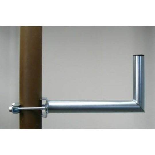 Držák antény na stožár, galvanický zinek, délka 35cm Držák antény na stožár, galvanický zinek, délka 35cm