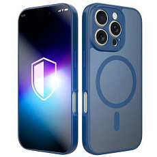 3mk ochranný kryt Misty MagCase Blue pro Apple iPhone 16 Pro Max